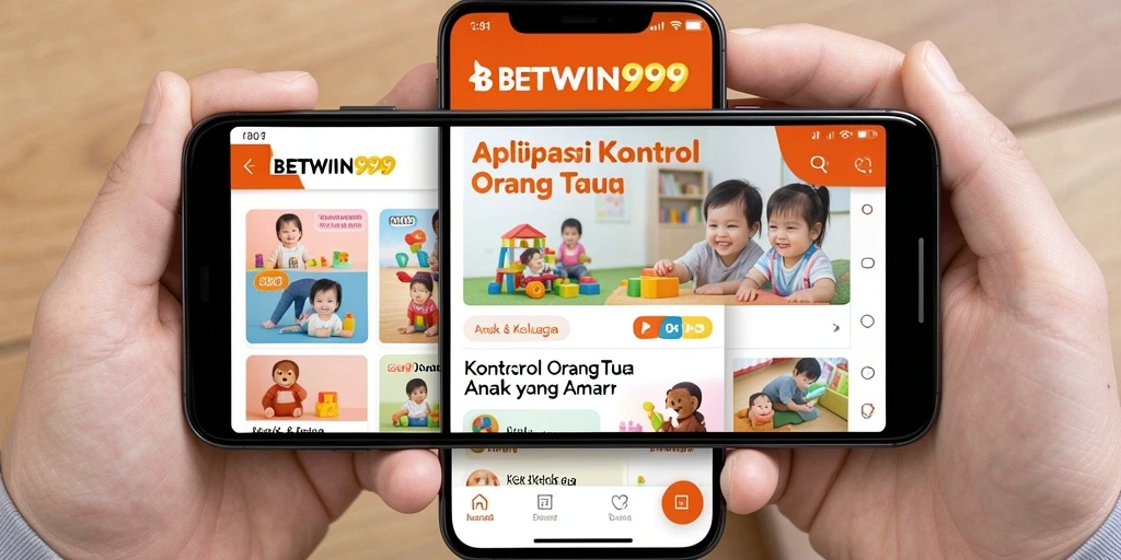 Antarmuka pengguna BETWIN999 yang ramah anak dan intuitif.