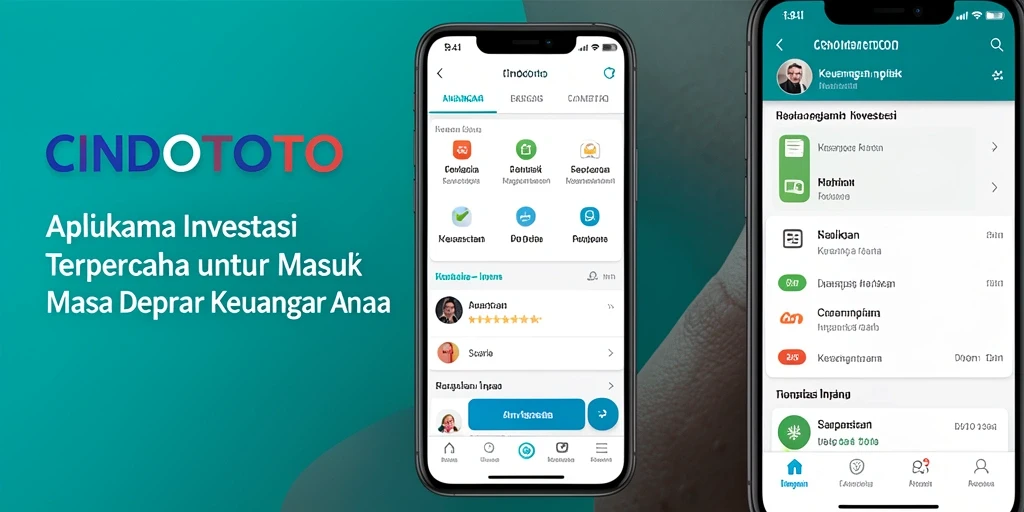 Tampilan antarmuka CINDOTOTO yang modern untuk investasi.